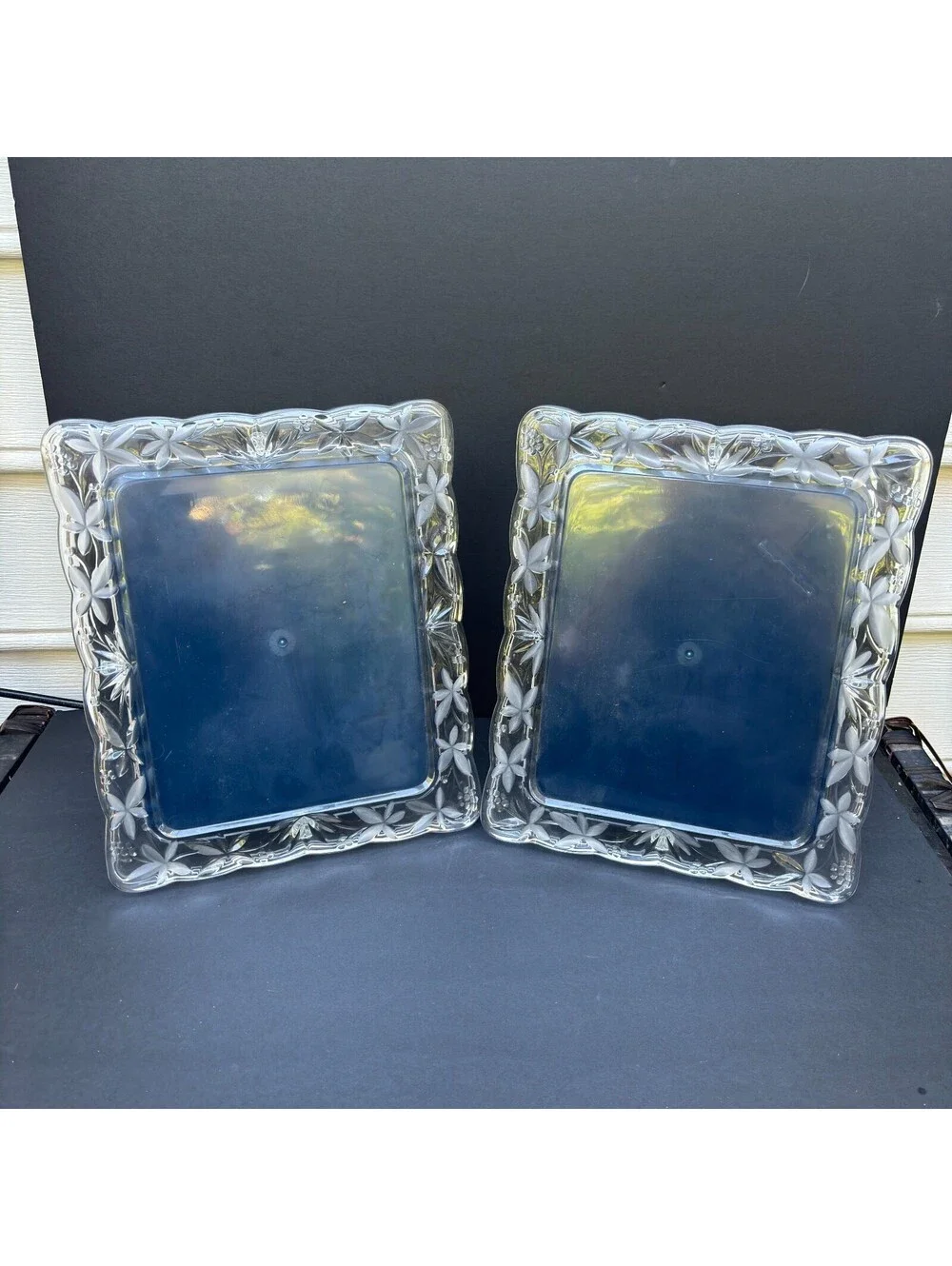 2 Mikasa Garden Terrace Heavy Etched 8 X 10 Picture Frame New In Box